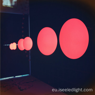 LED 3D pixeleko magia baloia disco argia